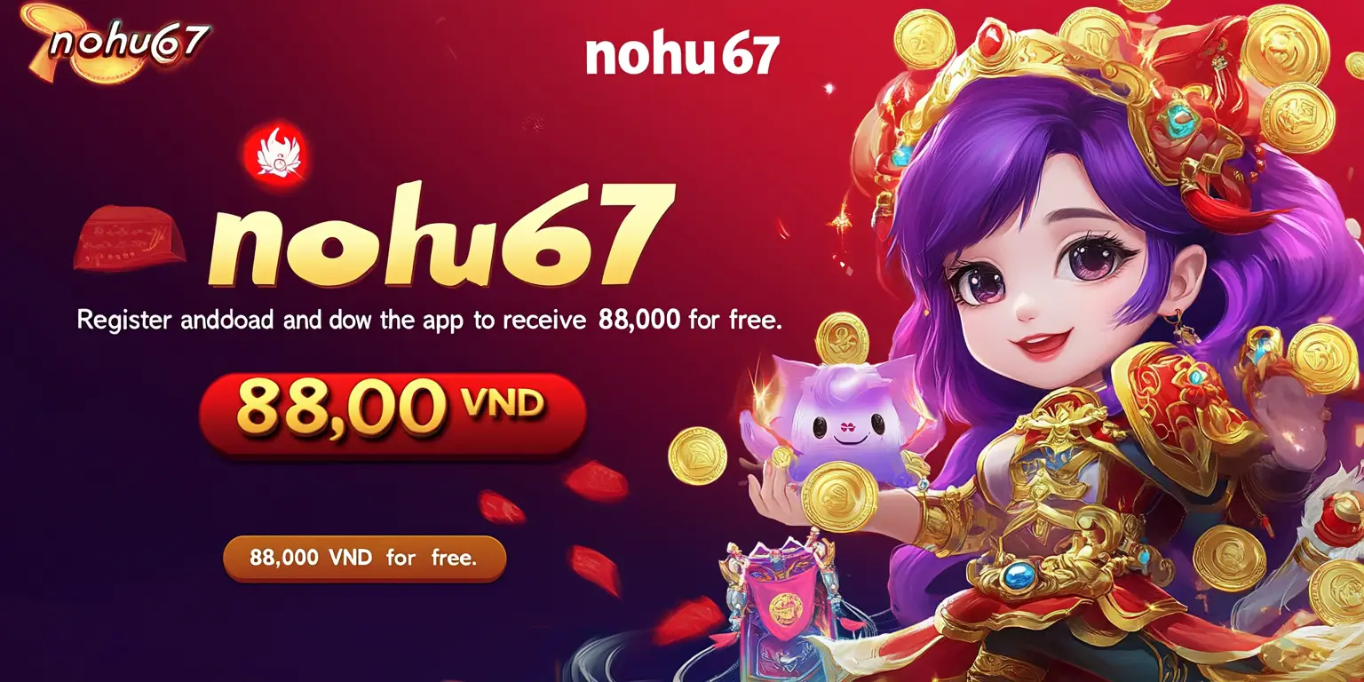 Sảnh chính nohu67 phối màu đỏ đen